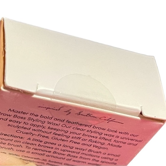 Jazmine Beauty Brow Boss Styling Wax 5 gram Brand New Feathered Brow Wax - Picture 10 of 12